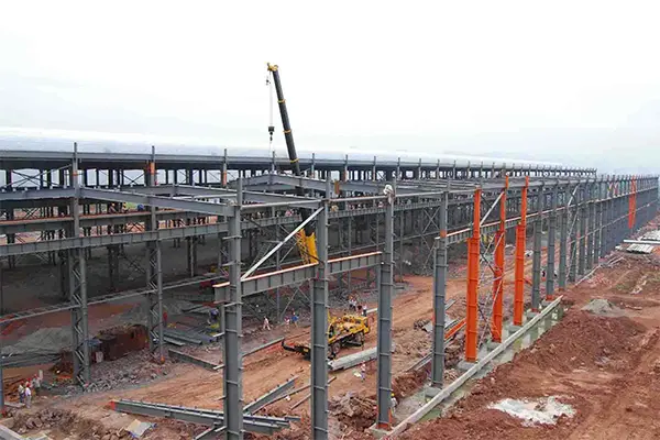 Industial steel structure (3)h4c